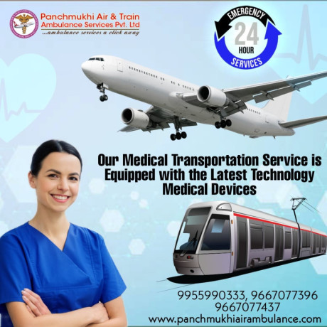 get-panchmukhi-a-superlative-air-ambulance-from-guwahati-with-excellent-medical-features-big-0