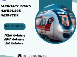 book-medilift-train-ambulance-service-in-delhi-for-fast-transfer-of-patient