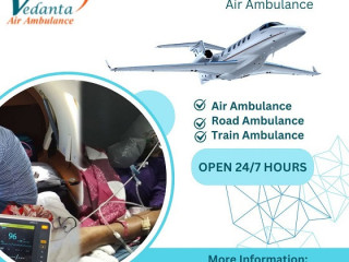 utilise-vedanta-air-ambulance-service-in-jamshedpur-with-a-cardiac-monitor-at-low-fare