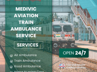 medivic-aviation-train-ambulance-in-raipur-to-keep-the-health-of-patients-stable
