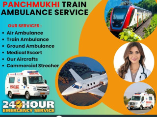 panchmukhi-train-ambulance-from-patna-is-a-well-known-and-icu-format-convey-design-for-the-trip