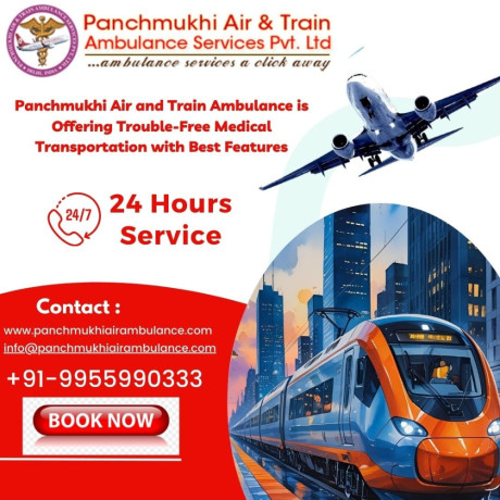 panchmukhi-train-ambulance-provides-a-comfortable-journey-to-the-destination-in-ranchi-big-0