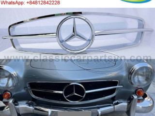 front-grille-for-mercedes-190sl-roadster-year-1955-1963