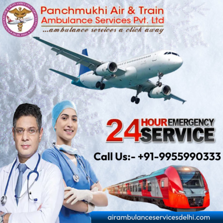 with-medical-crew-get-panchmukhi-air-ambulance-in-mumbai-big-0